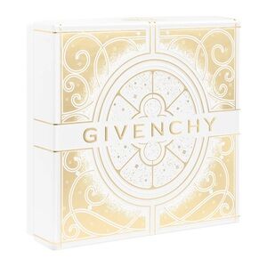 GIVENCHY 8” Collectible Square Gold & White Gift Box